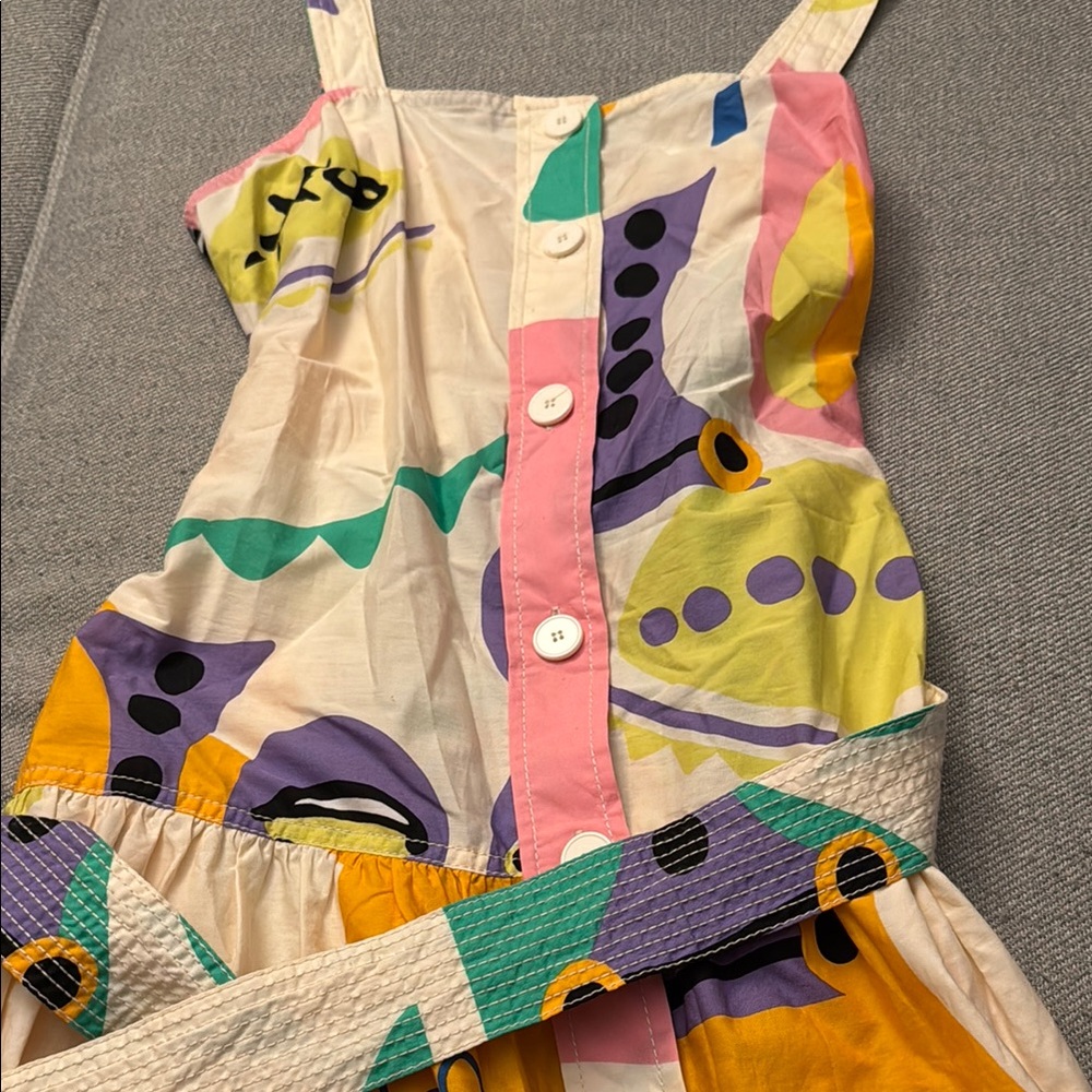 Zara Multicolor Patterned Dress - Picture 2 of 2